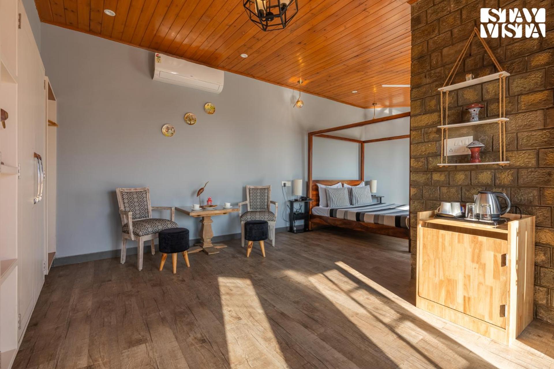 Stayvista At Serene With Outdoor Bonfire Barog Exteriör bild