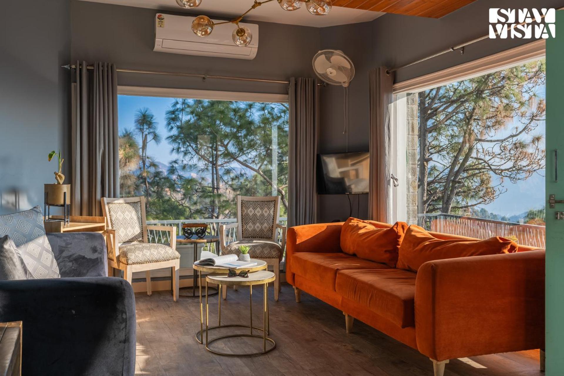 Stayvista At Serene With Outdoor Bonfire Barog Exteriör bild