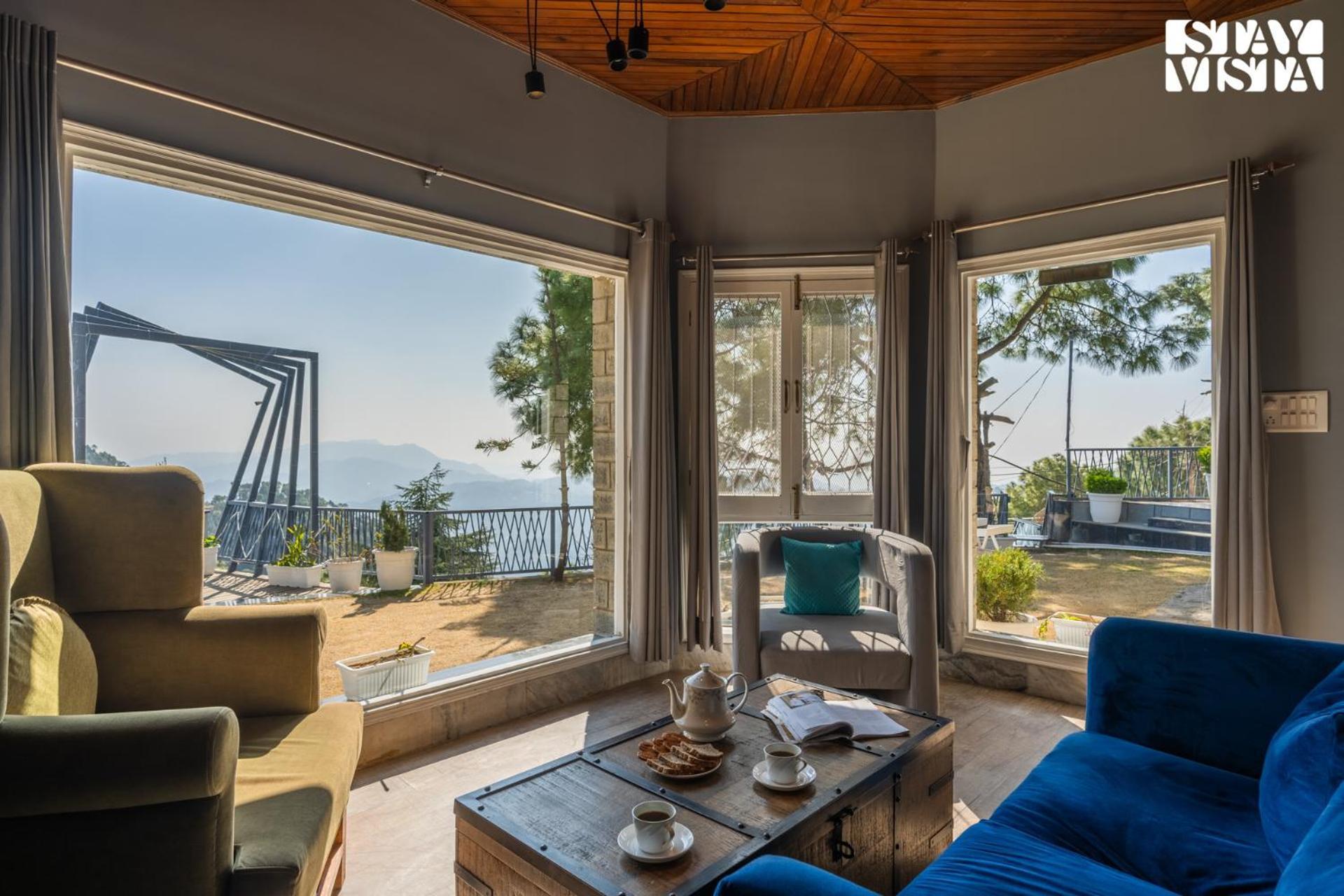 Stayvista At Serene With Outdoor Bonfire Barog Exteriör bild